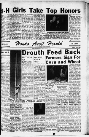 Primary view of object titled 'Hondo Anvil Herald (Hondo, Tex.), Vol. 68, No. 32, Ed. 1 Friday, January 29, 1954'.
