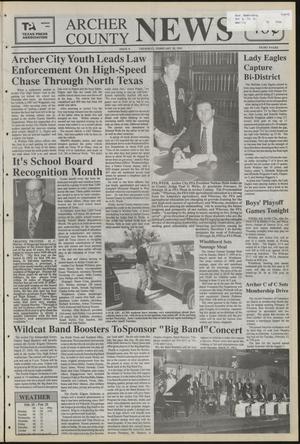 Archer County News (Archer City, Tex.), No. 8, Ed. 1 Thursday, February 25, 1993