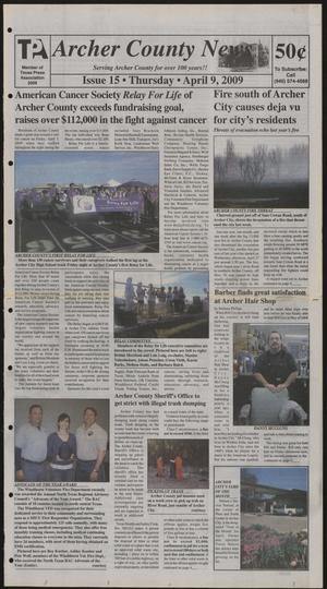 Archer County News (Archer City, Tex.), No. 15, Ed. 1 Thursday, April 9, 2009