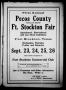 Thumbnail image of item number 3 in: 'The Fort Stockton Pioneer (Fort Stockton, Tex.), Vol. 7, No. 18, Ed. 1 Friday, August 7, 1914'.