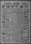 Thumbnail image of item number 1 in: 'Timpson Weekly Times (Timpson, Tex.), Vol. 57, No. 28, Ed. 1 Friday, July 10, 1942'.