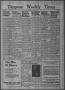 Thumbnail image of item number 1 in: 'Timpson Weekly Times (Timpson, Tex.), Vol. 53, No. 13, Ed. 1 Friday, April 1, 1938'.