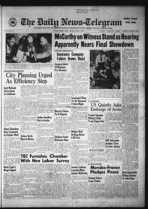 The Daily News-Telegram (Sulphur Springs, Tex.), Vol. 56, No. 142, Ed. 1 Thursday, June 17, 1954