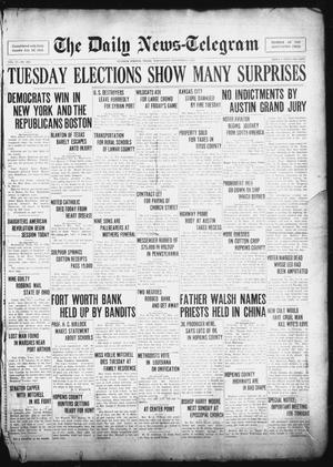The Daily News-Telegram (Sulphur Springs, Tex.), Vol. 27, No. 256, Ed. 1 Wednesday, November 4, 1925