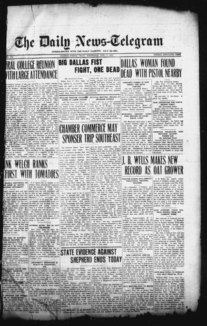 The Daily News-Telegram (Sulphur Springs, Tex.), Vol. 27, No. 138, Ed. 1 Wednesday, June 17, 1925