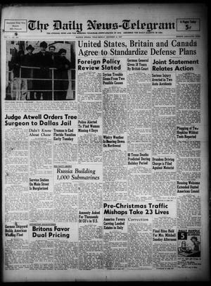 The Daily News-Telegram (Sulphur Springs, Tex.), Vol. 51, No. 299, Ed. 1 Monday, December 19, 1949