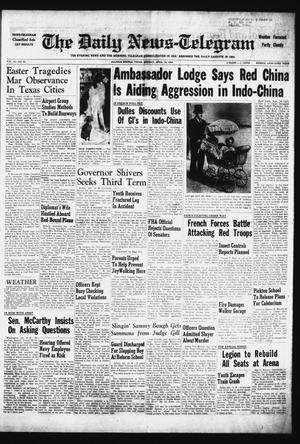 The Daily News-Telegram (Sulphur Springs, Tex.), Vol. 56, No. 92, Ed. 1 Monday, April 19, 1954