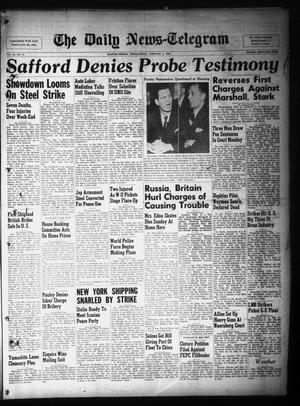 The Daily News-Telegram (Sulphur Springs, Tex.), Vol. 48, No. 31, Ed. 1 Monday, February 4, 1946