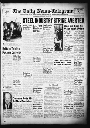 The Daily News-Telegram (Sulphur Springs, Tex.), Vol. 51, No. 218, Ed. 1 Tuesday, September 13, 1949