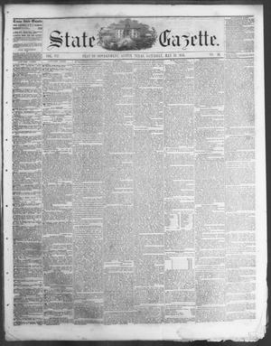 Primary view of State Gazette. (Austin, Tex.), Vol. 7, No. 38, Ed. 1, Saturday, May 10, 1856