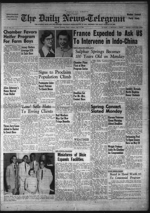 The Daily News-Telegram (Sulphur Springs, Tex.), Vol. 56, No. 115, Ed. 1 Sunday, May 16, 1954