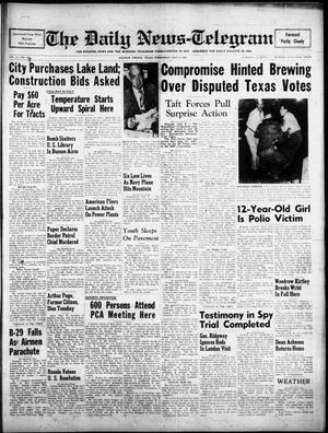 The Daily News-Telegram (Sulphur Springs, Tex.), Vol. 54, No. 162, Ed. 1 Wednesday, July 9, 1952