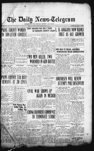 The Daily News-Telegram (Sulphur Springs, Tex.), Vol. 27, No. 140, Ed. 1 Friday, June 19, 1925