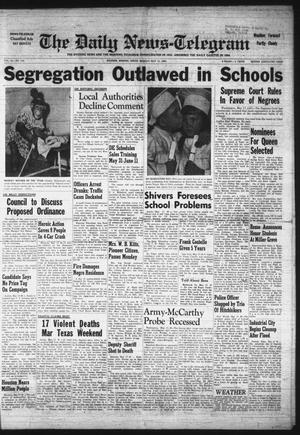 The Daily News-Telegram (Sulphur Springs, Tex.), Vol. 56, No. 116, Ed. 1 Monday, May 17, 1954
