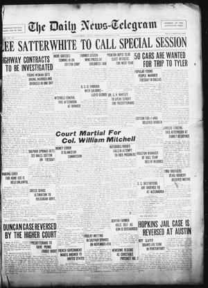 The Daily News-Telegram (Sulphur Springs, Tex.), Vol. 27, No. 244, Ed. 1 Wednesday, October 21, 1925