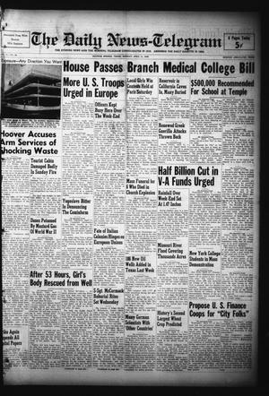 The Daily News-Telegram (Sulphur Springs, Tex.), Vol. 51, No. 86, Ed. 1 Monday, April 11, 1949