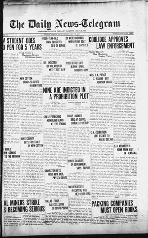 The Daily News-Telegram (Sulphur Springs, Tex.), Vol. 27, No. 164, Ed. 1 Sunday, July 26, 1925