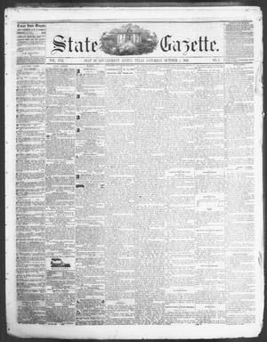 State Gazette. (Austin, Tex.), Vol. 8, No. 7, Ed. 1, Saturday, October 4, 1856