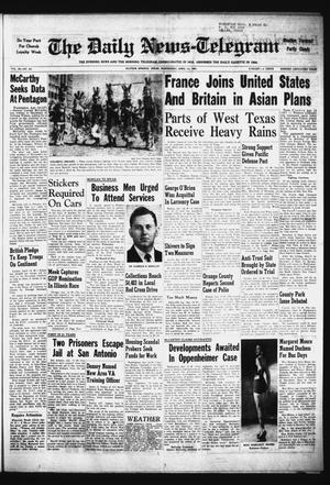 The Daily News-Telegram (Sulphur Springs, Tex.), Vol. 56, No. 88, Ed. 1 Wednesday, April 14, 1954