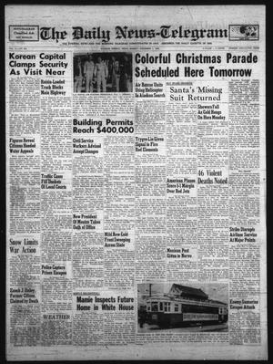 The Daily News-Telegram (Sulphur Springs, Tex.), Vol. 54, No. 285, Ed. 1 Monday, December 1, 1952