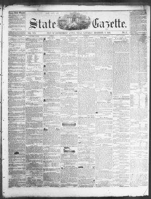 State Gazette. (Austin, Tex.), Vol. 8, No. 17, Ed. 1, Saturday, December 13, 1856