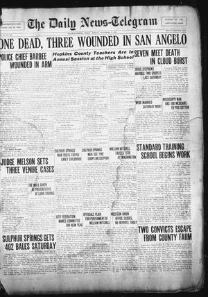 The Daily News-Telegram (Sulphur Springs, Tex.), Vol. 27, No. 206, Ed. 1 Monday, September 7, 1925