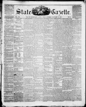 State Gazette. (Austin, Tex.), Vol. 8, No. 21, Ed. 1, Saturday, January 10, 1857