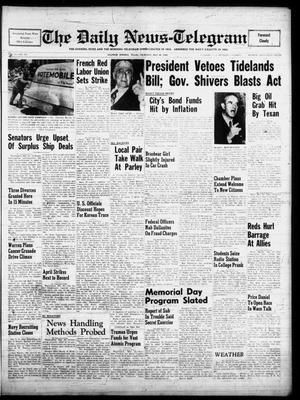 The Daily News-Telegram (Sulphur Springs, Tex.), Vol. 54, No. 128, Ed. 1 Thursday, May 29, 1952