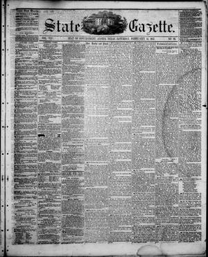 Primary view of State Gazette. (Austin, Tex.), Vol. 8, No. 26, Ed. 1, Saturday, February 14, 1857