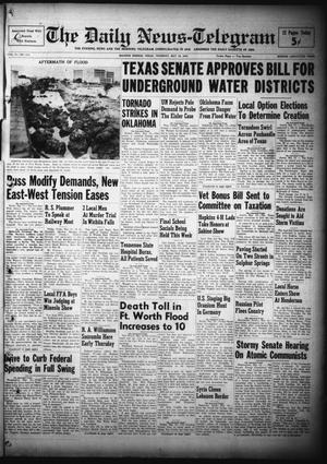 The Daily News-Telegram (Sulphur Springs, Tex.), Vol. 51, No. 119, Ed. 1 Thursday, May 19, 1949