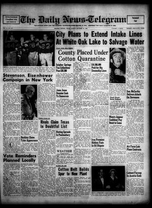The Daily News-Telegram (Sulphur Springs, Tex.), Vol. 54, No. 257, Ed. 1 Tuesday, October 28, 1952