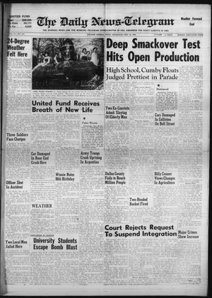 The Daily News-Telegram (Sulphur Springs, Tex.), Vol. 82, No. 283, Ed. 1 Wednesday, November 30, 1960