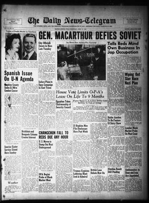 The Daily News-Telegram (Sulphur Springs, Tex.), Vol. 48, No. 93, Ed. 1 Wednesday, April 17, 1946