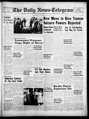 The Daily News-Telegram (Sulphur Springs, Tex.), Vol. 54, No. 139, Ed. 1 Wednesday, June 11, 1952
