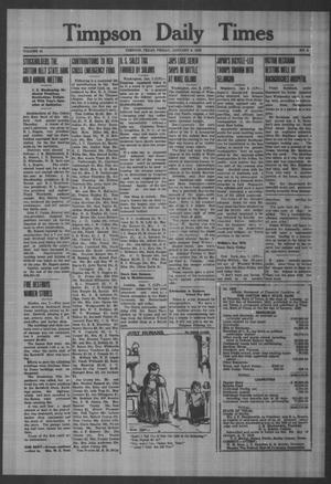 Timpson Daily Times (Timpson, Tex.), Vol. 41, No. 6, Ed. 1 Friday, January 9, 1942