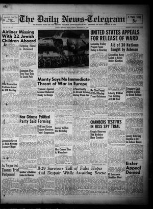 The Daily News-Telegram (Sulphur Springs, Tex.), Vol. 51, No. 276, Ed. 1 Monday, November 21, 1949