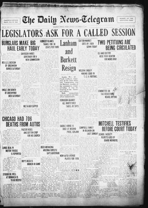 The Daily News-Telegram (Sulphur Springs, Tex.), Vol. 27, No. 273, Ed. 1 Monday, November 23, 1925