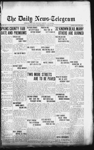 The Daily News-Telegram (Sulphur Springs, Tex.), Vol. 27, No. 190, Ed. 1 Wednesday, August 19, 1925