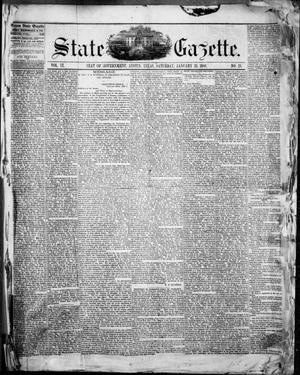 State Gazette. (Austin, Tex.), Vol. 9, No. 23, Ed. 1, Saturday, January 23, 1858