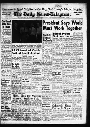The Daily News-Telegram (Sulphur Springs, Tex.), Vol. 81, No. 281, Ed. 1 Tuesday, October 13, 1959
