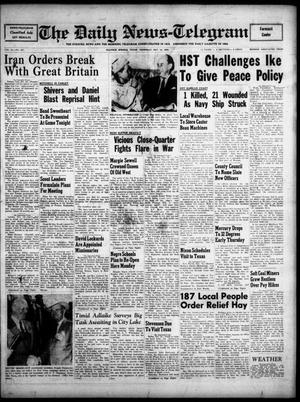 The Daily News-Telegram (Sulphur Springs, Tex.), Vol. 54, No. 247, Ed. 1 Thursday, October 16, 1952