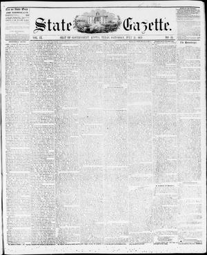 State Gazette. (Austin, Tex.), Vol. 9, No. 51, Ed. 1, Saturday, July 31, 1858