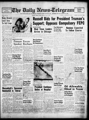 The Daily News-Telegram (Sulphur Springs, Tex.), Vol. 54, No. 169, Ed. 1 Thursday, July 17, 1952