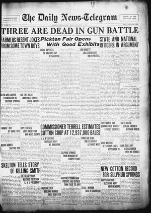 The Daily News-Telegram (Sulphur Springs, Tex.), Vol. 27, No. 216, Ed. 1 Friday, September 18, 1925