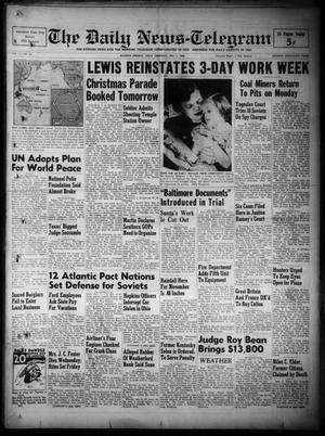 The Daily News-Telegram (Sulphur Springs, Tex.), Vol. 51, No. 284, Ed. 1 Thursday, December 1, 1949