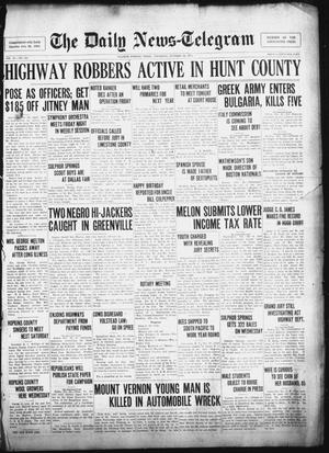 The Daily News-Telegram (Sulphur Springs, Tex.), Vol. 27, No. 245, Ed. 1 Thursday, October 22, 1925