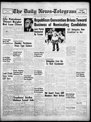 The Daily News-Telegram (Sulphur Springs, Tex.), Vol. 54, No. 163, Ed. 1 Thursday, July 10, 1952