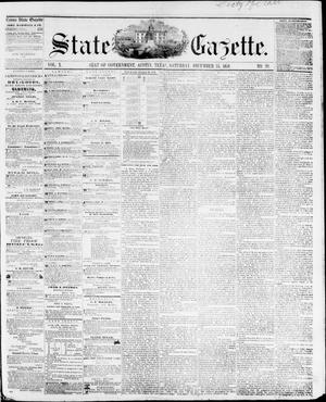 State Gazette. (Austin, Tex.), Vol. 10, No. 20, Ed. 1, Saturday, December 25, 1858