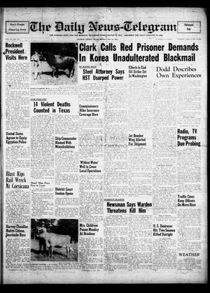 The Daily News-Telegram (Sulphur Springs, Tex.), Vol. 54, No. 113, Ed. 1 Monday, May 12, 1952