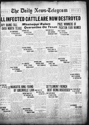 The Daily News-Telegram (Sulphur Springs, Tex.), Vol. 27, No. 221, Ed. 1 Thursday, September 24, 1925